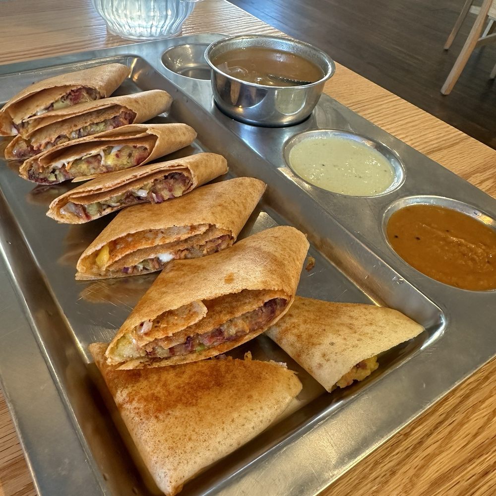 Honest Restaurant Cleveland - Spring Dosa. Ask to make it vegan. - Vegetarian Near Me - Parma Heights, Ohio Honest Restaurant Cleveland - Spring Dosa. Ask to make it vegan. - Vegetarian Near Me - Parma Heights, Ohio