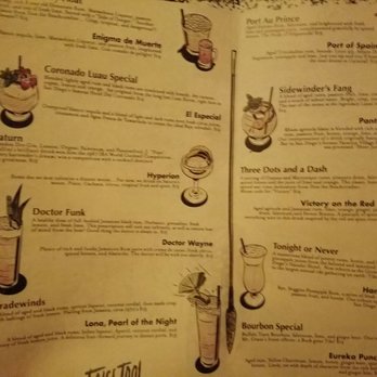 False Idol - Menu as of 1/17 - Cocktail Bars Near Me - San Diego, California False Idol - Menu as of 1/17 - Cocktail Bars Near Me - San Diego, California