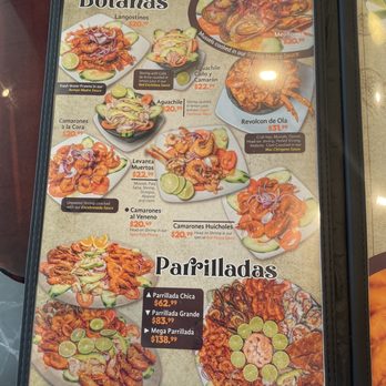 Mariscos El Barba Negra - a menu for a mexican restaurant - Seafood Near Me - Hanford, California Mariscos El Barba Negra - a menu for a mexican restaurant - Seafood Near Me - Hanford, California