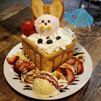 Meet Tea - Look at this toast. Look at it. Marvel at its cuteness. - Bubble Tea Near Me - Temple City, California