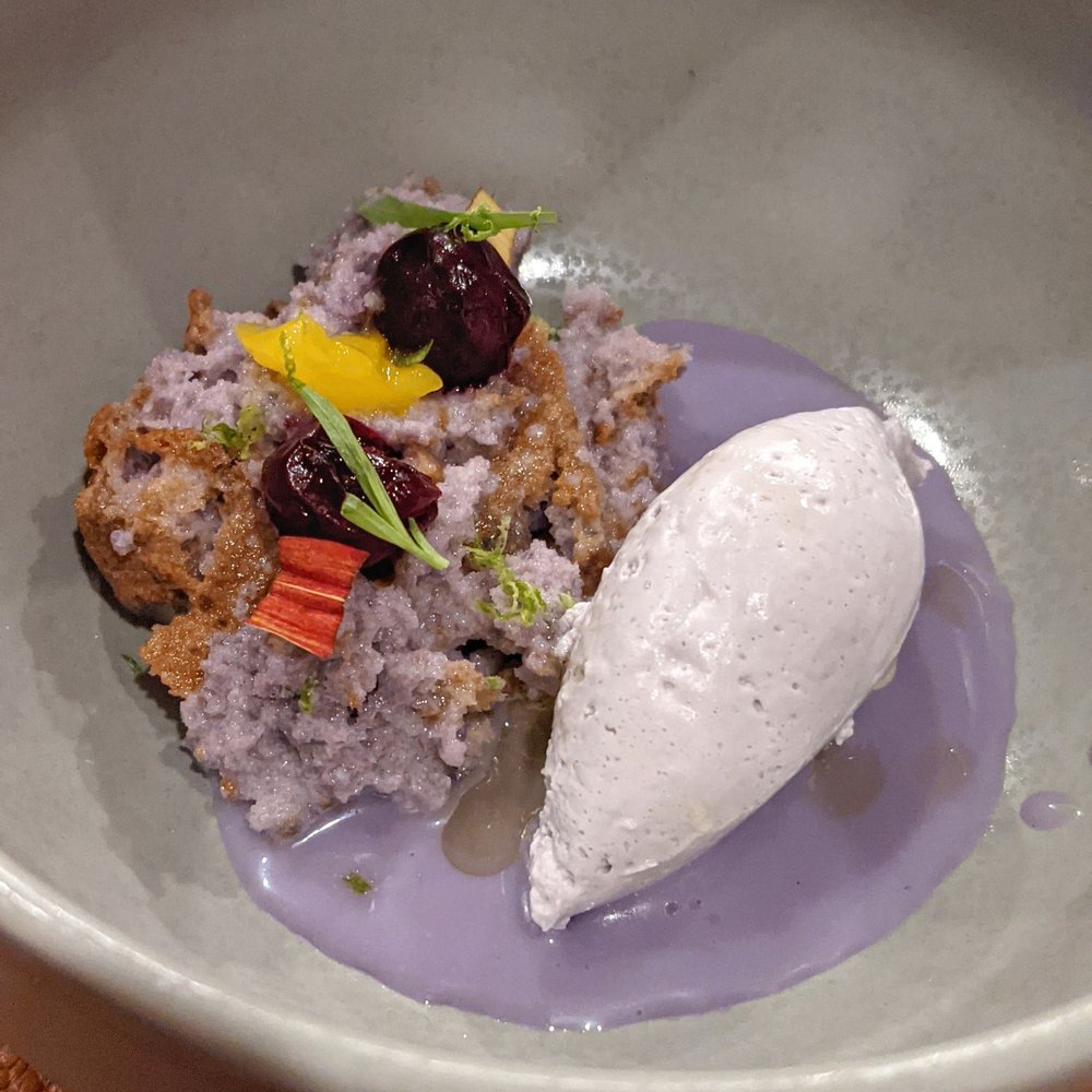Counter- - Tres leches - ube | IG: asianadventuretime - New American Near Me - Charlotte, North Carolina