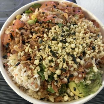 The Poke Co. - Long Beach - Bowl was overall packed with food and flavor - Poke Near Me - Long Beach, California
