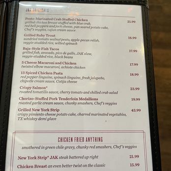Jack Allen's Kitchen - Menu - Southern Near Me - Austin, Texas