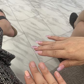 Nail-It! - My moms beautiful freshly done nails & my "3 hour wait" nails. - Nail Salons Near Me - Spring Valley, California Nail-It! - My moms beautiful freshly done nails & my "3 hour wait" nails. - Nail Salons Near Me - Spring Valley, California