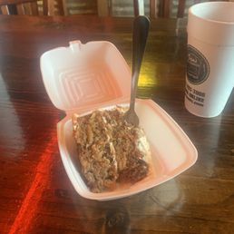 Slice Carrot Cake