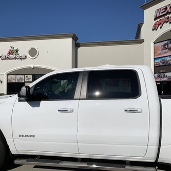Tintman Window Tinting & Paint Protection - Front windows tinted on 2019 Ram. - Home Window Tinting Near Me - Murrieta, California