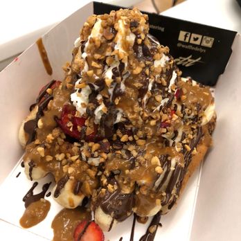 Waffle de Lys - Savory waffle made on the spot. Decadent but delicious. - Desserts Near Me - Central Valley, New York Waffle de Lys - Savory waffle made on the spot. Decadent but delicious. - Desserts Near Me - Central Valley, New York