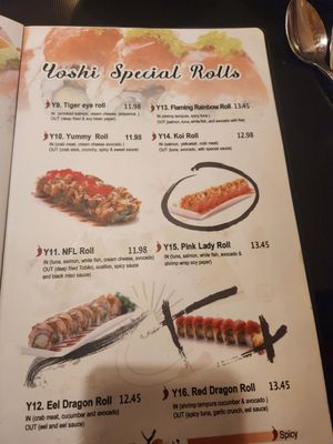 Menu photo 6 Yoshi Asian Fusion Lake Jackson, TX