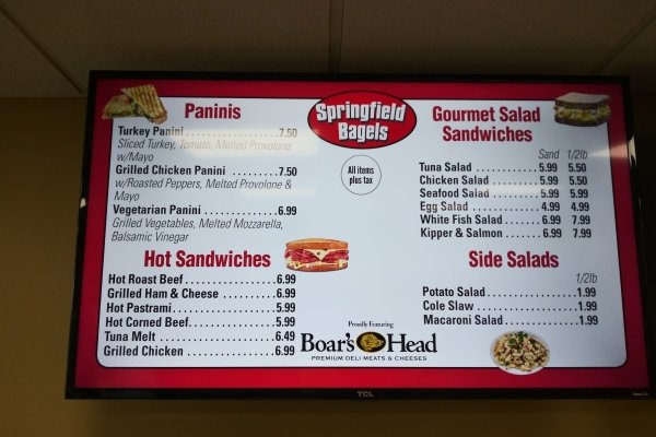 Menu photo 2 Springfield Hot Bagels Springfield Township, NJ