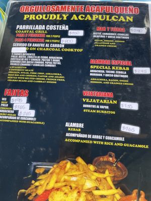 Menu photo 4 Mi Pueblito de Acapulco Cancún, ROO