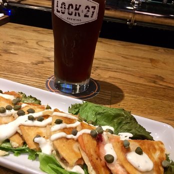 Lock 27 Brewing Restaurant - The salmon quesadilla was delicious!!! - Breweries Near Me - Centerville, Ohio Lock 27 Brewing Restaurant - The salmon quesadilla was delicious!!! - Breweries Near Me - Centerville, Ohio