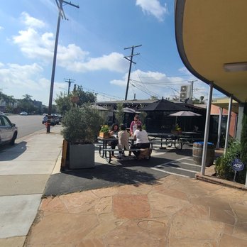 The Merchant - Outside patio - Coffee & Tea Near Me - Long Beach, California The Merchant - Outside patio - Coffee & Tea Near Me - Long Beach, California