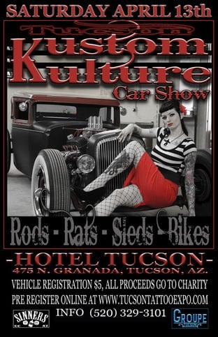 TUCSON TATTOO EXPO - 475 N Granada Ave, Tucson, Arizona - Tattoo