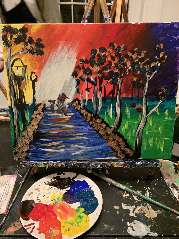 Paint & Sip Studio New York, New York Roadtrippers