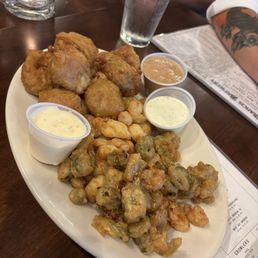 Cheese curd platter Cheese curd platter