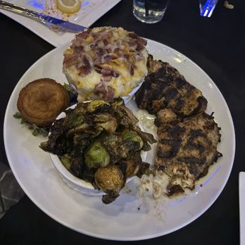 Noir Kitchen & Cocktails - Grilled chicken loaded mashed potatoes - Soul Food Near Me - Nashville, Tennessee