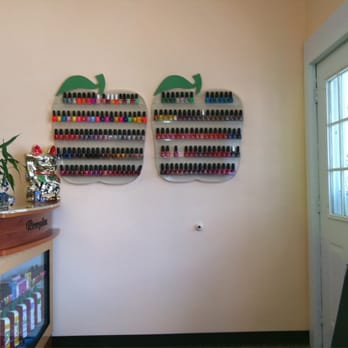 All Ten Nails - Nail polish wall - Nail Salons Near Me - Wilmington, Delaware