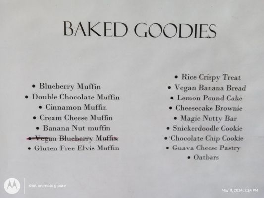 Menu photo 3 Coffee Culture Gainesville, FL