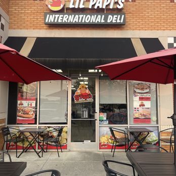 Lil Papi’s International Deli - Here's the front entrance! Ample parking, outdoor seating, and the best smell of fresh baked bread when you walk into the front doors! - Sandwiches Near Me - Concord, North Carolina Lil Papi’s International Deli - Here's the front entrance! Ample parking, outdoor seating, and the best smell of fresh baked bread when you walk into the front doors! - Sandwiches Near Me - Concord, North Carolina