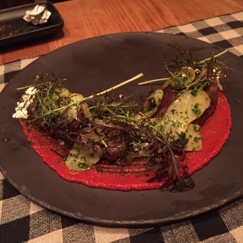 Upland - Slow cooked lamb neck ($37) - New American Near Me - New York, New York Upland - Slow cooked lamb neck ($37) - New American Near Me - New York, New York