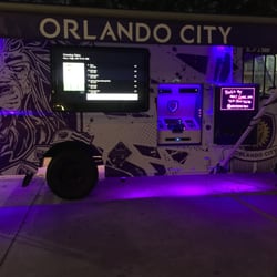 Design Print Plus - Orlando City Soccer Bus wrapped by DesignPrintPlus