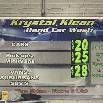 Krystal Klean - Prices - Car Wash Near Me - Chicago, Illinois