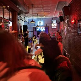 Inside the bar