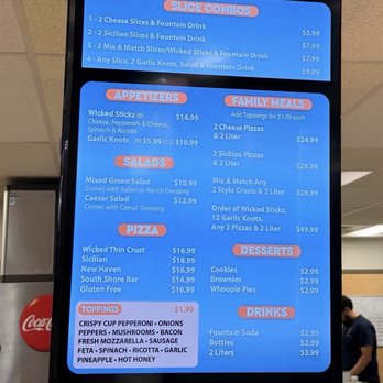 WCP Slice House - Menu - Pizza Near Me - Lowell, Massachusetts