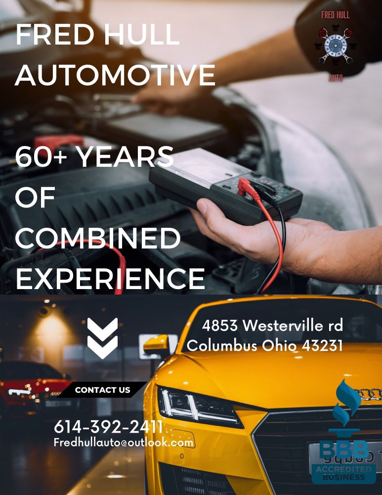 FRED HULL AUTOMOTIVE Updated September 2024 4853 Westerville Rd, Columbus, Ohio Auto