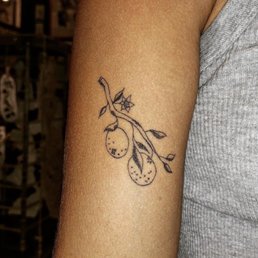orange branch done by Cait orange branch done by Cait