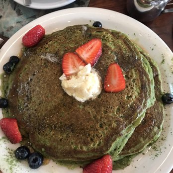 Urth Caffe - Green Tea pancakes - Coffee & Tea Near Me - Laguna Beach, California Urth Caffe - Green Tea pancakes - Coffee & Tea Near Me - Laguna Beach, California