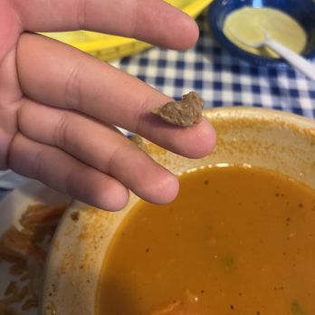 Taqueria Mi Mexico - Caldo de pescado y Cameron with a piece of beef in it - Mexican Near Me - Arlington, Texas Taqueria Mi Mexico - Caldo de pescado y Cameron with a piece of beef in it - Mexican Near Me - Arlington, Texas