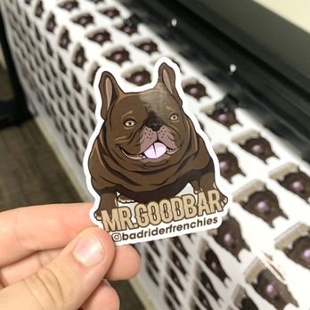 AADesigns - Custom pet cartoon design we did! With 3x3 size stickers. - Printing Services Near Me AADesigns - Custom pet cartoon design we did! With 3x3 size stickers. - Printing Services Near Me