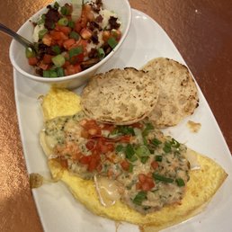 Champagne Lobster Omelette