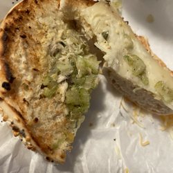 The Bagel Bakery - The "tuna salad" sandwich I received.