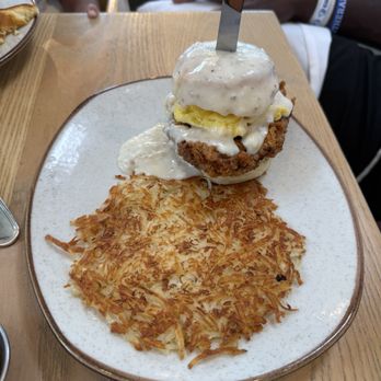 Sweetmilk - Country Fried Steak Biscuit - Breakfast & Brunch Near Me - Nashville, Tennessee