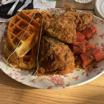 Yardbird - Chicken 'N' Watermelon 'N' Waffles - Southern Near Me - Dallas, Texas Yardbird - Chicken 'N' Watermelon 'N' Waffles - Southern Near Me - Dallas, Texas