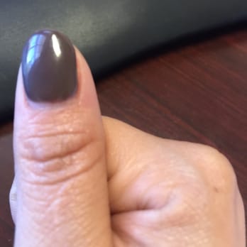 Lily's Nails & Spa - The shellac doesn't even go down to the bottom of my nail! It looks like I've had it for a week. Horrible overall experience! - Nail Salons Near Me - Cedar Hill, Texas