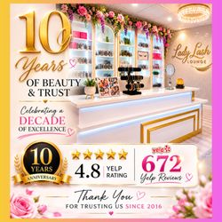 Celebrating 10 Years of Beauty & Trust! 

Thank you for being part of our journey.