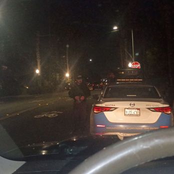 Action Security Service - The driver didn't Evan stop for the stop sign it's on my dash cam it - Security Services Near Me - Orange, California