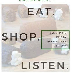 Trolley Night is today: 6p-9p Music by Objekt 12 + trunk show shopping via Body Decor Boutique!  344 S. Main #Shop #Local #Vegan