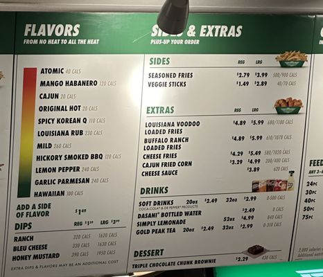 Menu photo 2 Wingstop College Station, TX