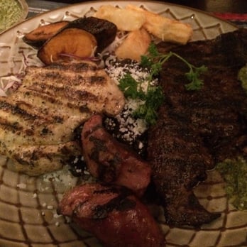 Longitud315 - Churrascos! Chef Tony's Signature Dish! Grass Fed Skirt Steak, Free-range Organic Chicken Breast and Brazilian Sausage - Latin American Near Me - Highwood, Illinois Longitud315 - Churrascos! Chef Tony's Signature Dish! Grass Fed Skirt Steak, Free-range Organic Chicken Breast and Brazilian Sausage - Latin American Near Me - Highwood, Illinois