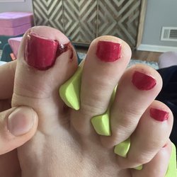 Happy Nail Spa - A lot of blood