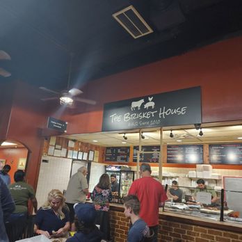 The Brisket House - Counter photo of the inside of this joint - Barbeque Near Me - Houston, Texas