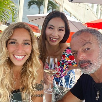 Rusty Pelican - Miami - With our amazingly hostess Victoria - Seafood Near Me - Key Biscayne, Florida Rusty Pelican - Miami - With our amazingly hostess Victoria - Seafood Near Me - Key Biscayne, Florida