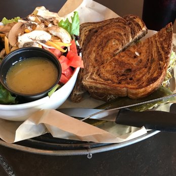 RelicRoad Brewing - Veggie Sandwich with side salad. - Breweries Near Me - Winslow, Arizona RelicRoad Brewing - Veggie Sandwich with side salad. - Breweries Near Me - Winslow, Arizona