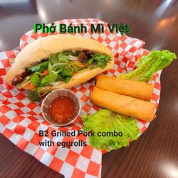Pho Banh Mi Viet - Classic Banh Mi and egg rolls