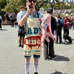 Mission Dolores Park - No Kings Day