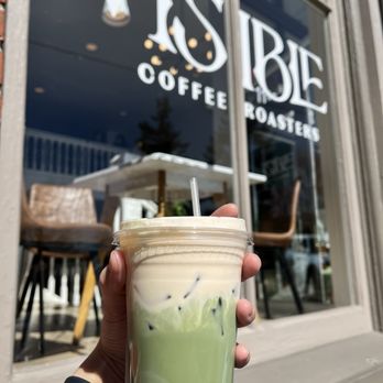 Visible Coffee Roasters - Peach blossom matcha! (Spring menu) - Coffee Roasteries Near Me - Snohomish, Washington